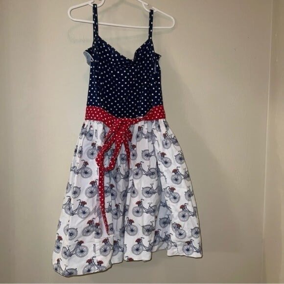 Eleanor Rose 7/8 Bikes Dress - Picture 3 of 5
